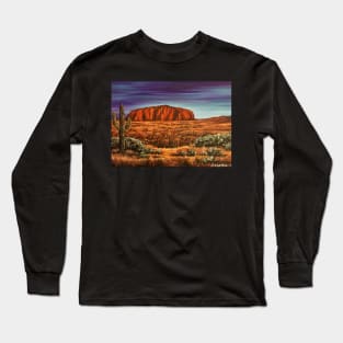 Uluru: Ayres Rock Long Sleeve T-Shirt